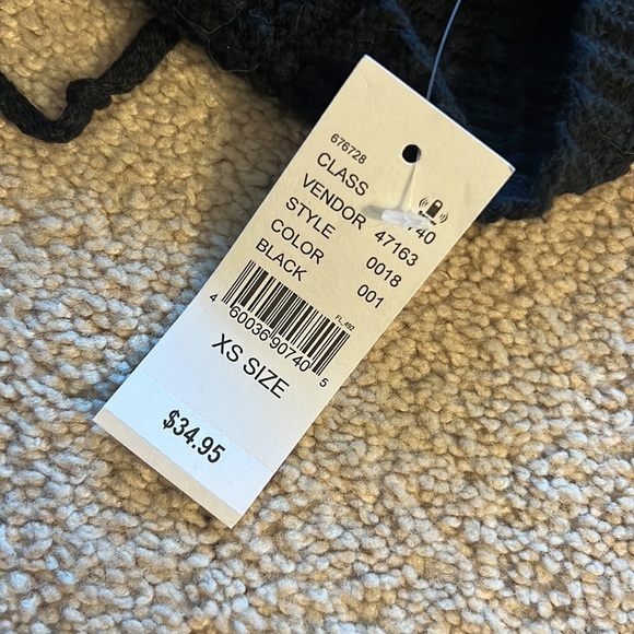 🖤LA Hearts Crochet Corset Top Black NWT - Picture 6 of 6